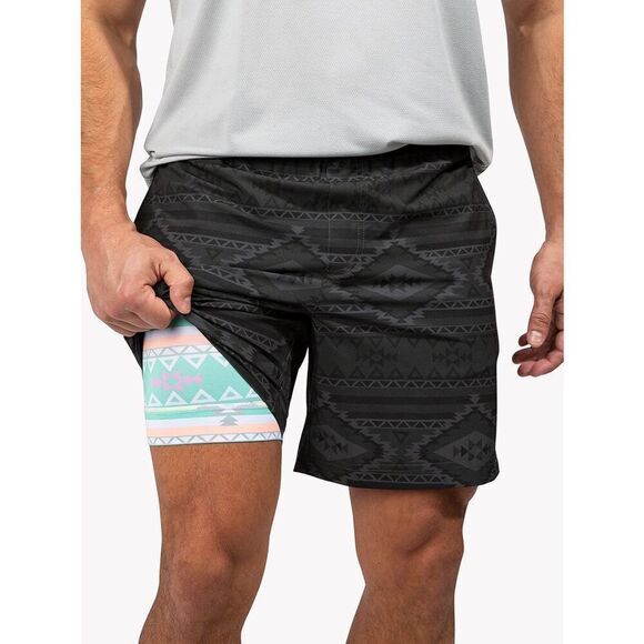 NWT Chubbies Men’s The Quests 7” Lined Sport Short Size Medium - Picture 1 of 8